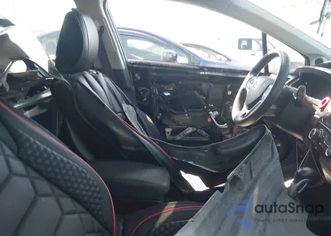 2015 Honda Civic Ex из США, поврежденный, VIN 19XFB2F84FE033113